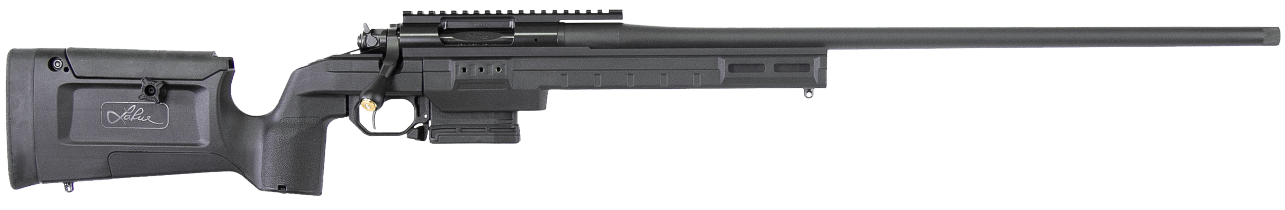 Larue Tactical LTKRGSIETE2225026BLK Siete 22-250 Rem 5+1 26" Black Match Grade Threaded Barrel Picatinny Rail Receiver Black Larue KRG Bravo Synthetic Stock Right Hand