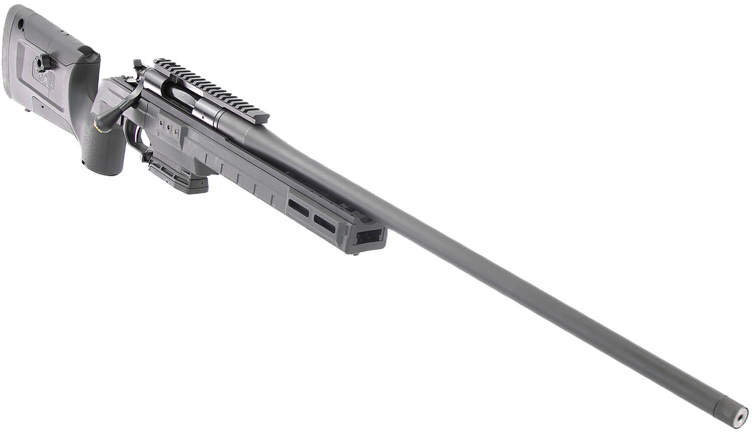 Larue Tactical LTKRGSIETE2225026BLK Siete 22-250 Rem 5+1 26" Black Match Grade Threaded Barrel Picatinny Rail Receiver Black Larue KRG Bravo Synthetic Stock Right Hand - Image 3