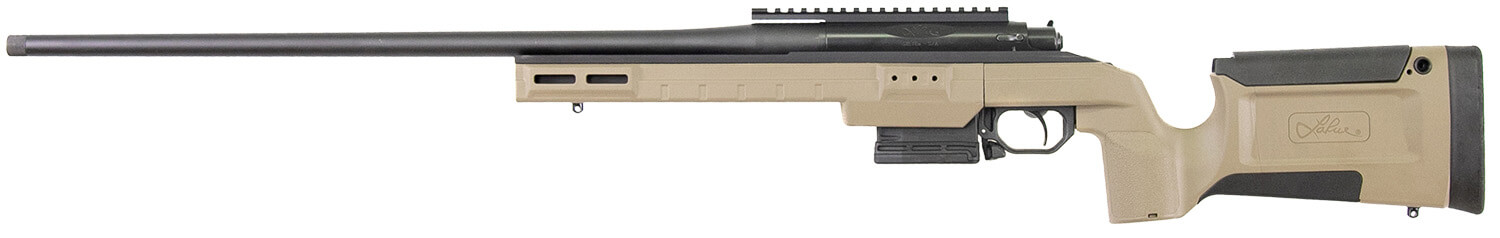 Larue Tactical LTKRGSIETE2225026FDE Siete 22-250 Rem 5+1 26" Black Match Grade Threaded Barrel Picatinny Rail Receiver Flat Dark Earth Larue KRG Bravo Synthetic Stock Right Hand - Image 2