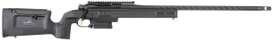 Larue Tactical LTKRGSIETE300WSM24BLK Siete Magnum 300 WSM 3+1 24" Black Match Grade Threaded Barrel Picatinny Rail Receiver Black Larue KRG Bravo Synthetic Stock A-PEG Grip