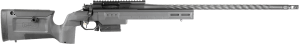Larue Tactical LTKRGSIETE65PRC24GRY Siete 6.5 PRC 3+1 24" Black Spiral Fluted Threaded Barrel Picatinny Rail Receiver Gray Larue KRG Bravo Synthetic Stock A-PEG Grip