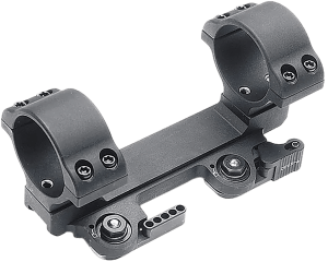 Larue Tactical LT11130 In Line QD Scope Mount Black Aluminum 30mm Tube Medium Rings