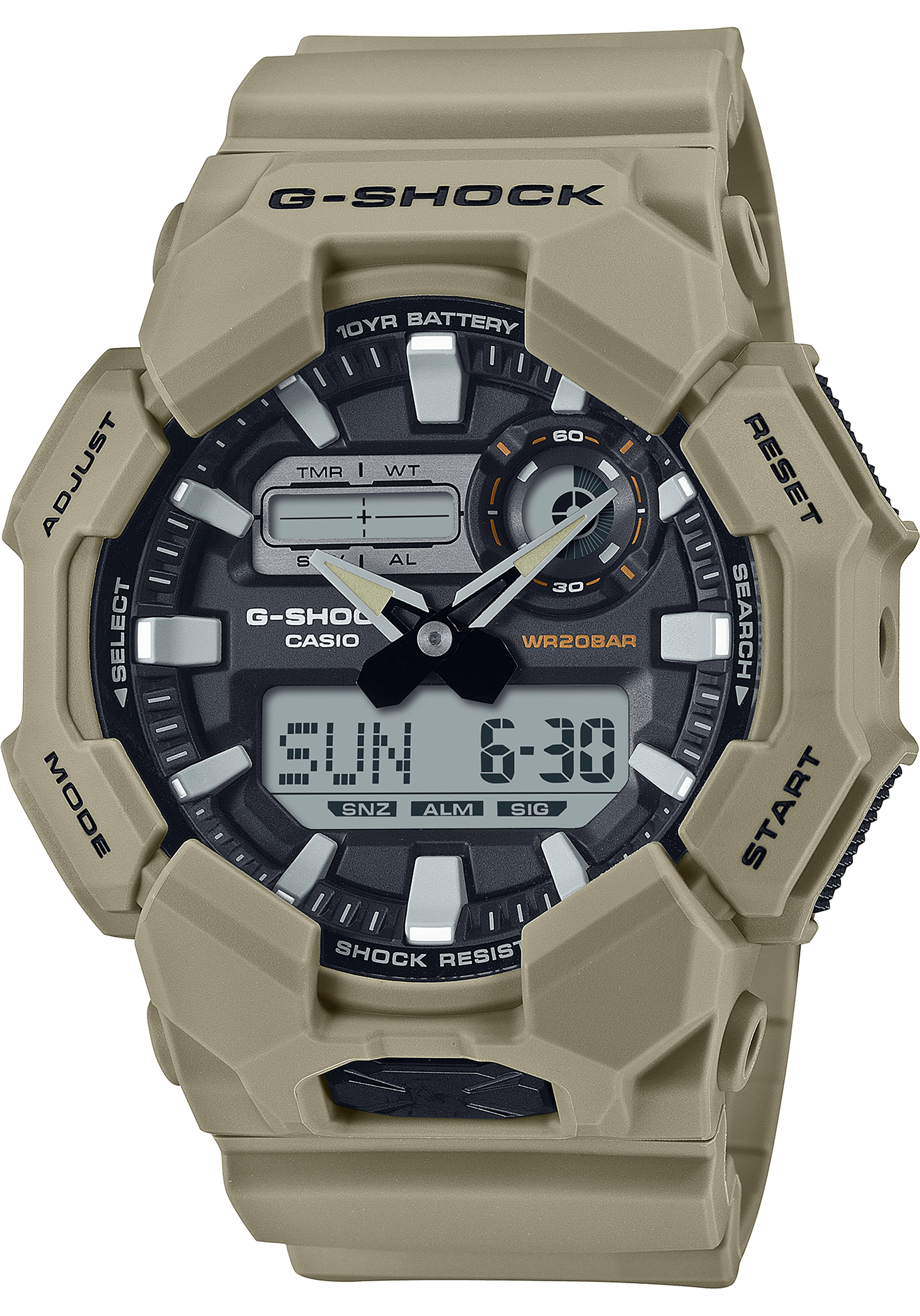 G-Shock GA0105ACR Tan Band CR1220