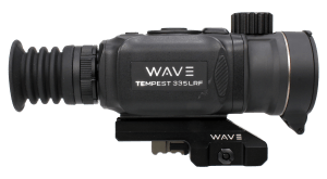 Wave WTS200 Tempest 335 LRF Thermal Black 3.3x35mm Illuminated Multi Reticle 384x288 12 Microns 50 Hz Resolution Digital Zoom 13.2x Rapid/Smooth