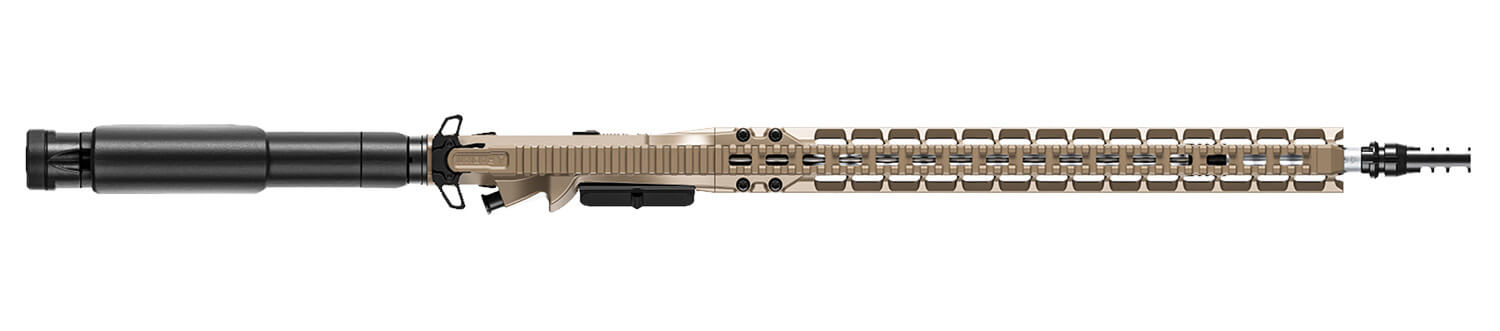 Radian Weapons R0854 Model 1 Pistol 6mm ARC 20+1 18" Black Cerakote Match Grade Threaded Barrel Flat Dark Earth Cerakote Aluminum Receiver w/Picatinny Rail Black Carbon Fiber SBA3 Brace Black Magpul Grip Ambidextrous - Image 3