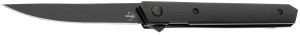 Boker 01BO329 Plus Kwaiken Air Mini Pocket 3.07" Plain Black G10 Handle