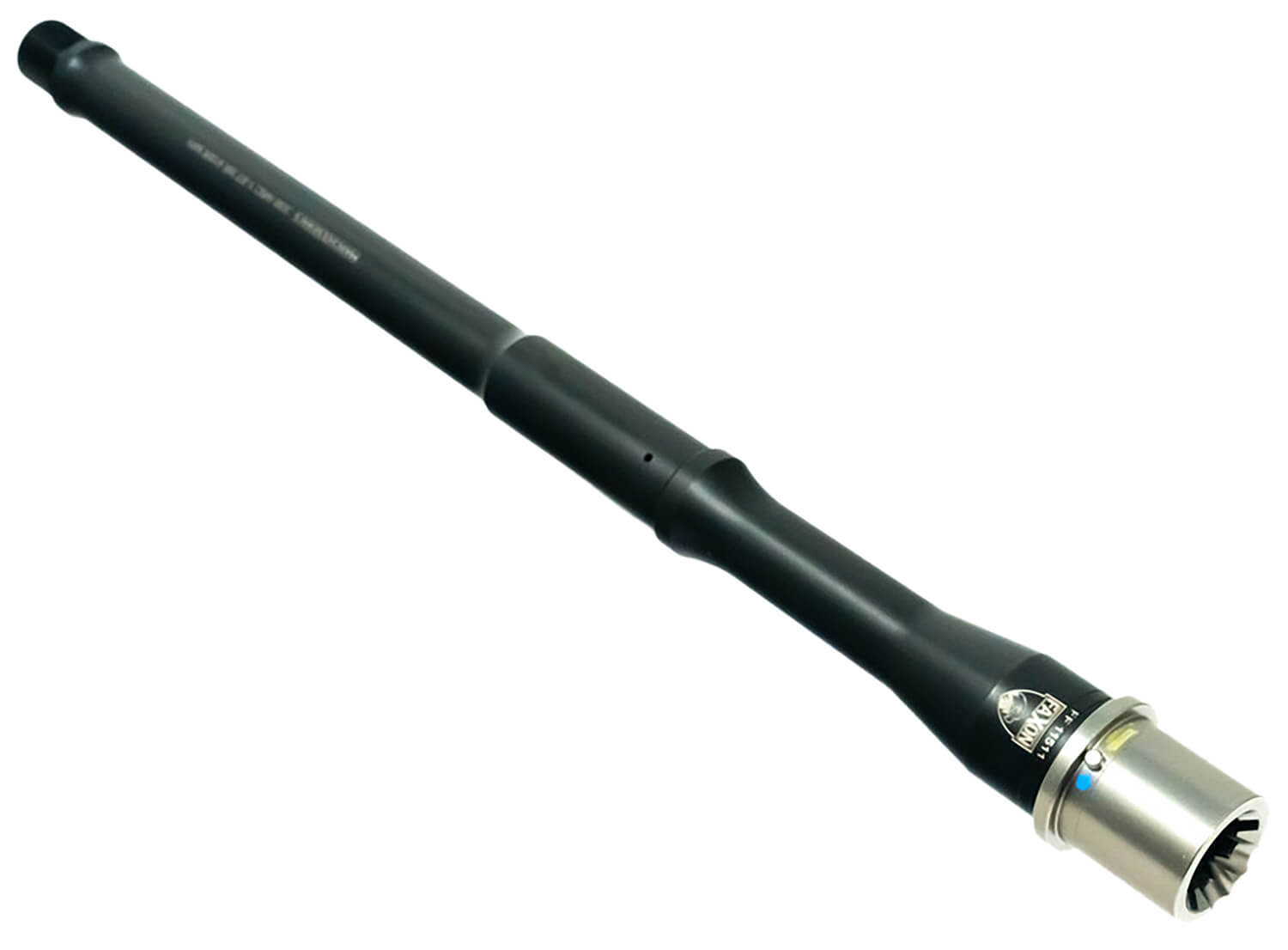 Faxon Firearms 15B338A8P125NGQ5RNP3 Gunner 338 ARC 12.50" Black Nitride 416-R Stainless Barrel Fits AR-15 - Image 3