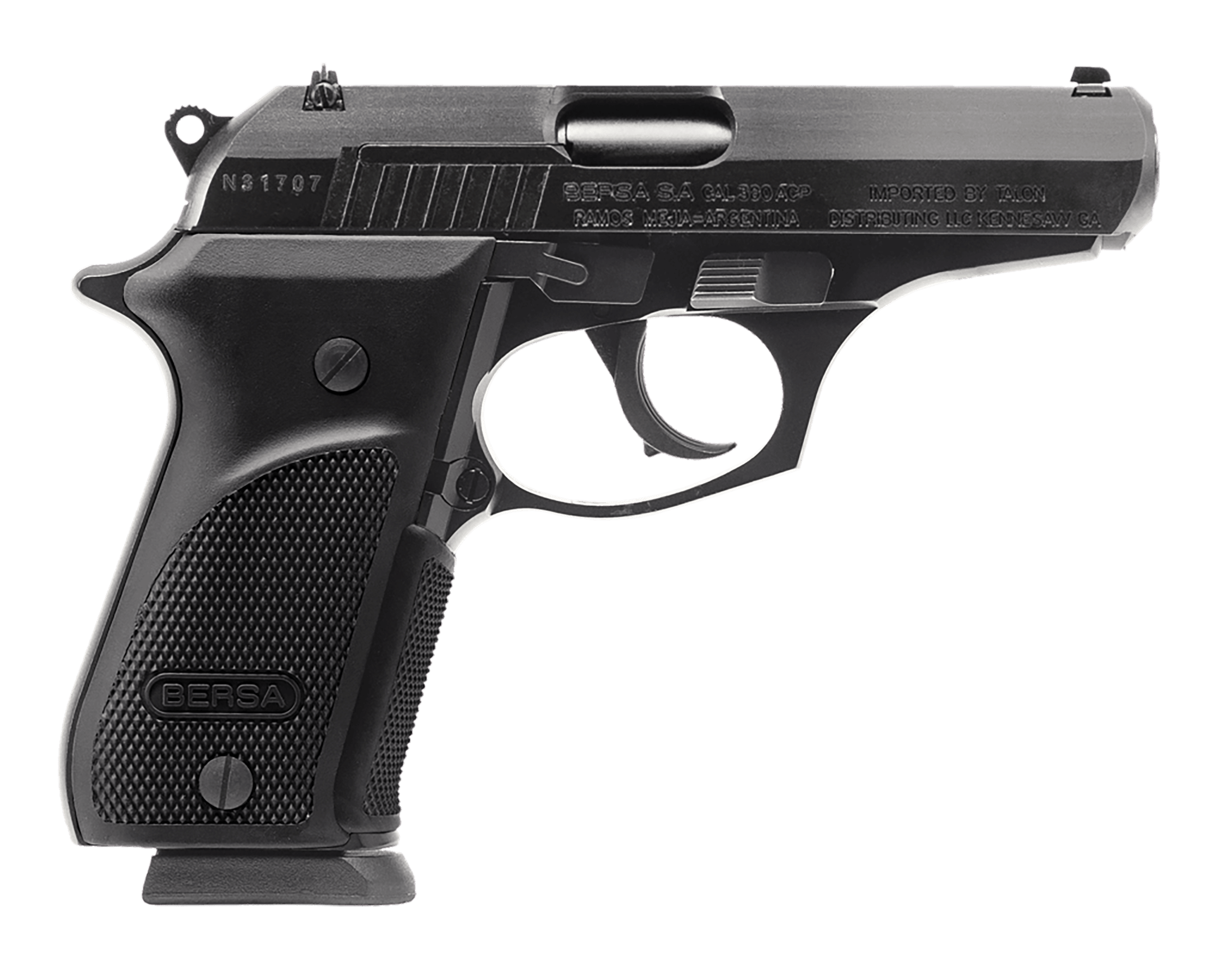 Talon Armament TPR380PM TPR 380 Plus 15+1 3.50" 380 ACP Matte Black