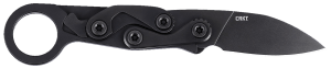 CRKT 4050K Provoke EDC 2.47" Folding Plain Satin D2 Steel Blade/White Aluminum Handle