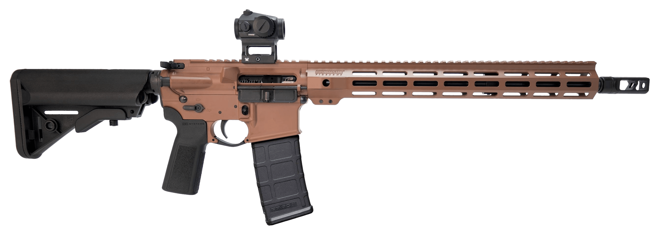 Bushmaster 0010006H212 Bravo Zulu 5.56 NATO 30rd 16" Salt Bath Nitride 7075 Aluminum Alloy Receiver H Series Cerakote Grip