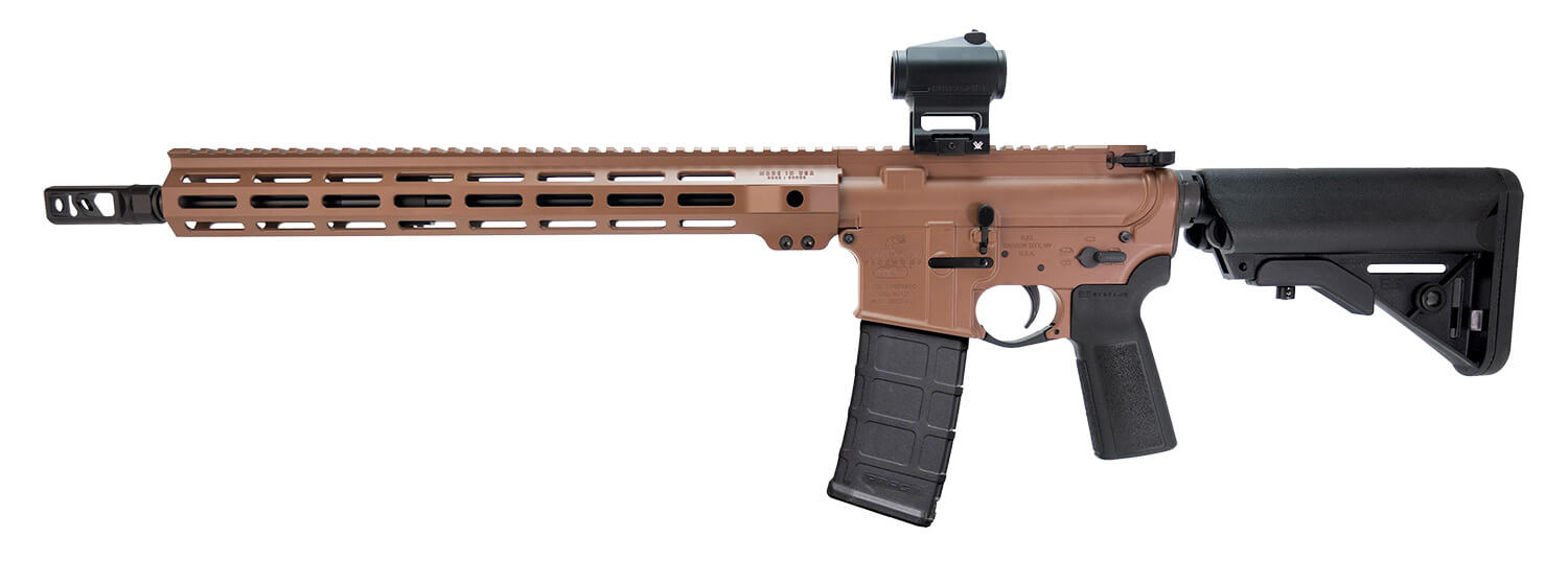 Bushmaster 0010006H212 Bravo Zulu 5.56 NATO 30rd 16" Salt Bath Nitride 7075 Aluminum Alloy Receiver H Series Cerakote Grip - Image 2