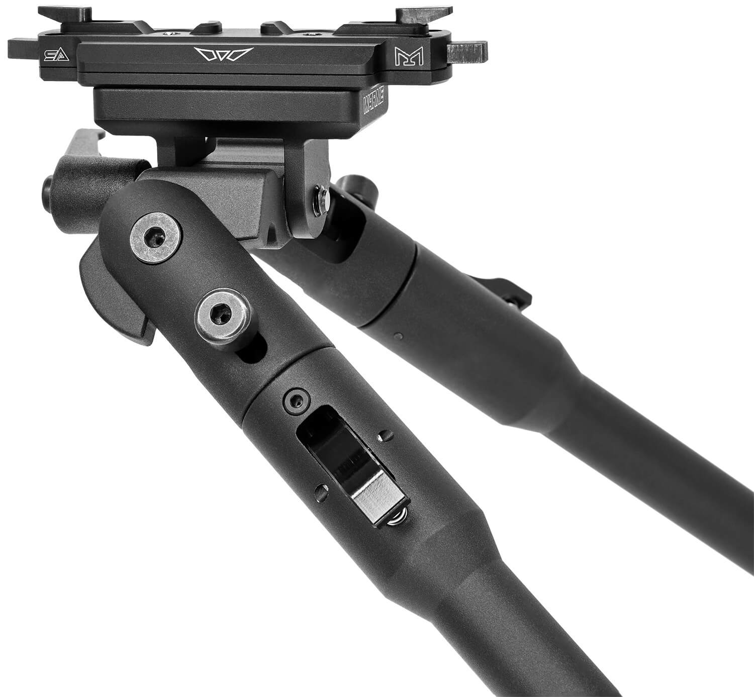 Warne 7914M Skyline Lite Bipod Folding Black Aluminum/Steel - Image 2