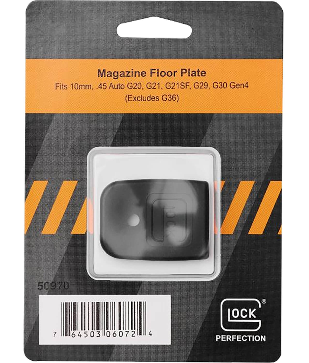 Glock 50970 Floor Plate 10mm Fits Glock 20/21/29/30 Black Polymer - Image 2