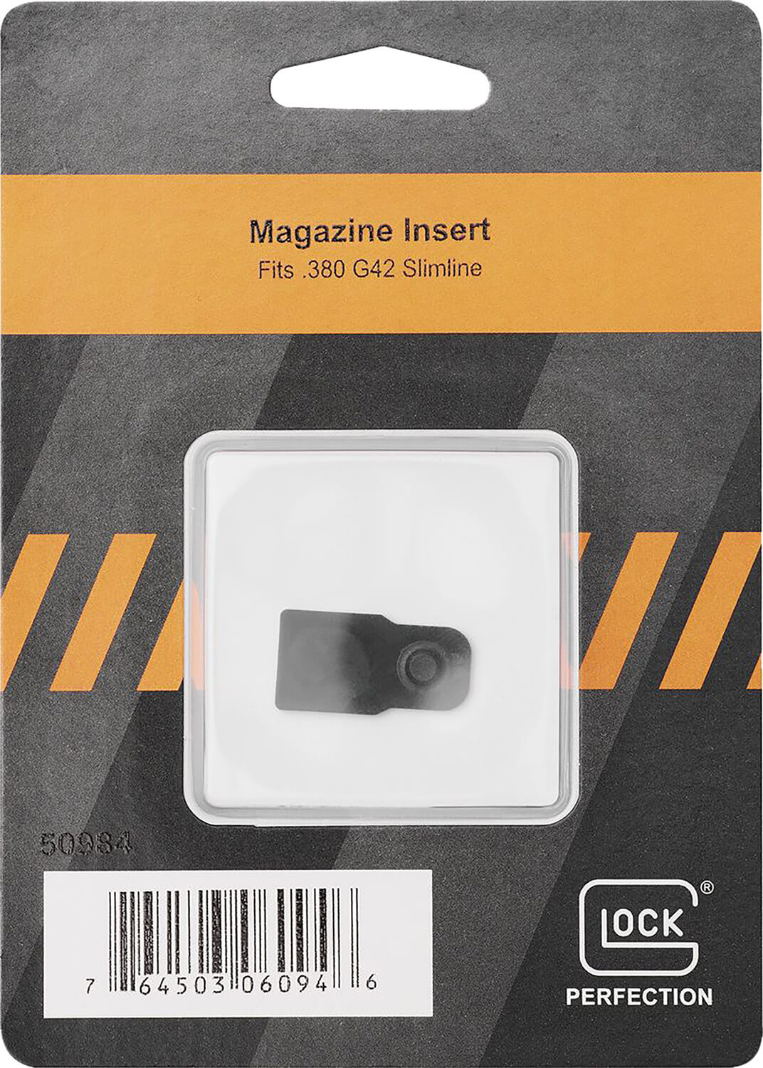 Glock 50983 Magazine Insert Floor Plate Fits Glock 36/36FGR Slim Black Polymer - Image 2