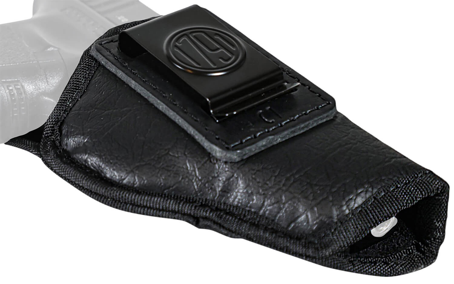 1791 Gunleather ECOC1BLKR EcoCarry IWB Size Compact Black Right Hand - Image 3