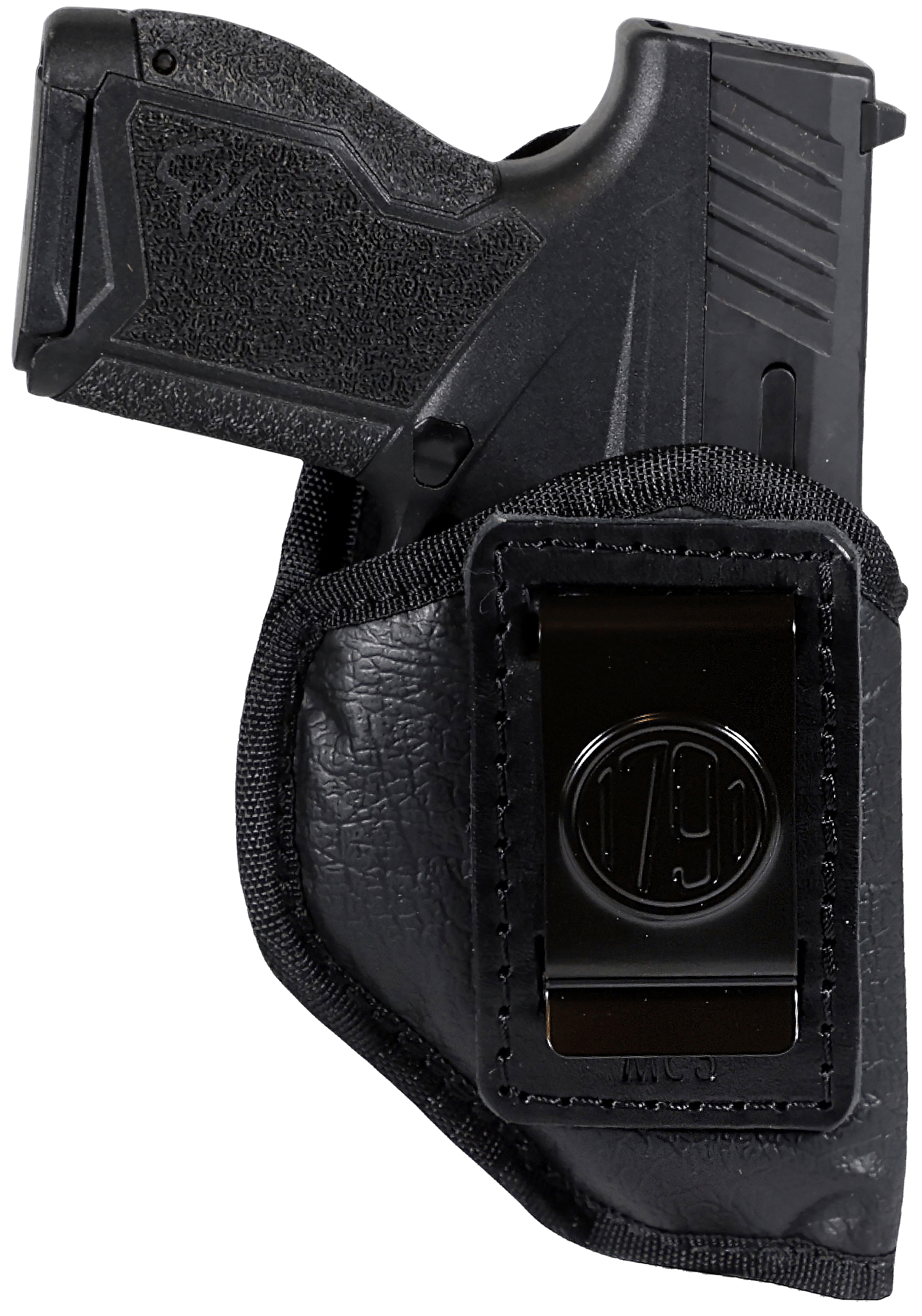 1791 Gunleather ECOMC3BLKR EcoCarry IWB Medium Black Right Hand