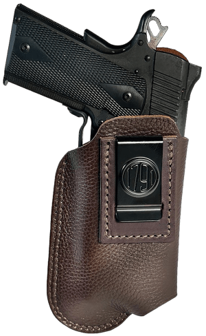 1791 Gunleather ORLBFCD3LBRWR Optic Ready Light Bearing Fair Chasing IWB Size 03 Brown Right Hand
