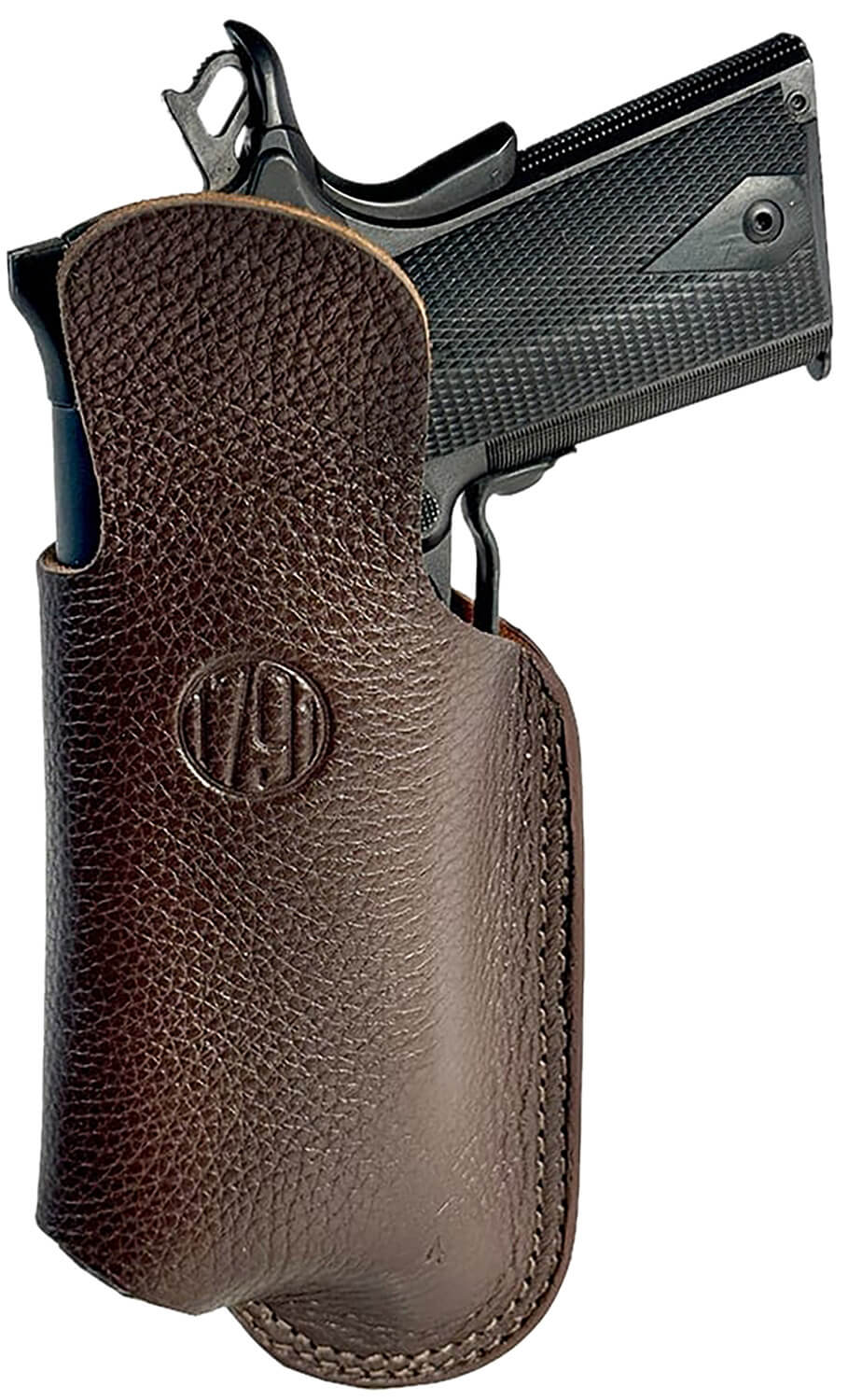 1791 Gunleather ORLBFCD4LBRWR IWB Size 04 Brown Leather Right Hand - Image 2