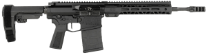 Faxon Firearms FX308139 Sentinel 308 Win 20+1 13.90" Black Anodized Threaded Barrel Aluminum Receiver w/Picatinny Rail Black SB Tactical SBA3 Brace B5 Grip Ambidextrous