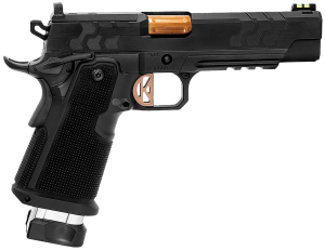 Kimber Mfg inc 3500050 2K11 (OR) 45 ACP 17+1 5" High Polished w/ Coyote PVD Brush Polish Flats w/ DLC Coating Stainless Steel Slide Aluminum Grip