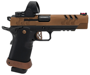 Kimber Mfg inc 3500055 2K11 Target (OI) 9mm 20+1 5" High Polished w/ Coyote PVD Brush Polish Flats w/ DLC Coating Stainless Steel Slide Aluminum Grip