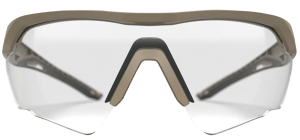 Glock AS41037 Crossover Tactical Glasses Clear Lens Desert Tan Frame