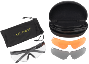 Allen 4190 Ultrx Safety Glasses 3 Pack