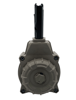 ProMag DRMA80-FDE 55rd Drum 5.7x28mm Fits AR Style Flat Dark Earth DuPont Zytel Polymer