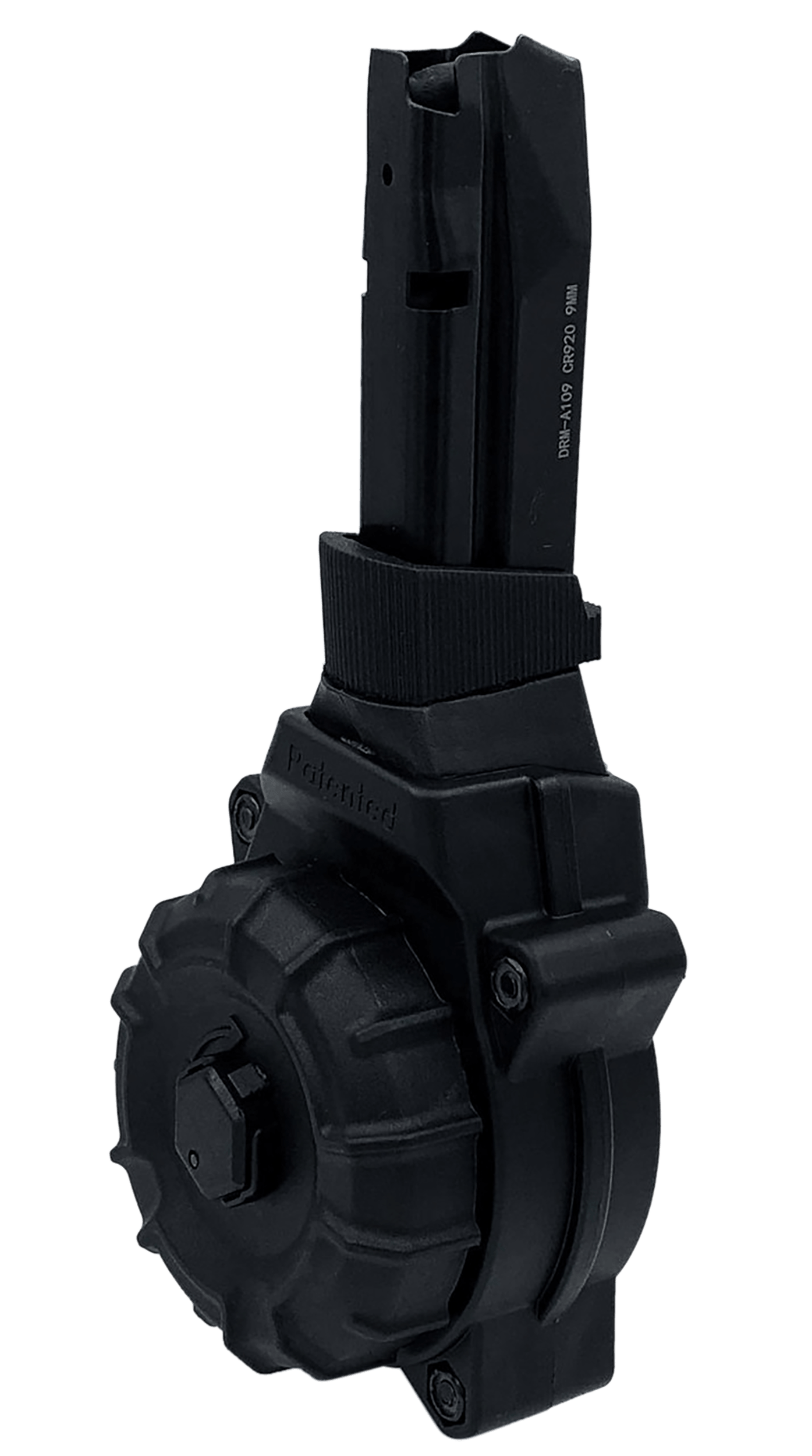 ProMag DRMA109 30rd Drum 9mm Fits Shadow Systems CP920 Black DuPont Zytel Polymer