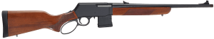 Henry H023223 Supreme 223 Rem/5.56 NATO 10+1 18" Blued Threaded Barrel Black Hardcoat Anodize Drilled & Tapped Aluminum Receiver Fixed American Walnut Stock Ambidextrous