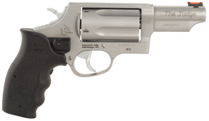 Taurus 2-441039TVL Judge w/Laser Compact 45 Colt (Long Colt)/410 Bore 2.50" Chamber 5rd 3" Stainless Steel Barrel Cylinder & Stainless Steel Frame Viridian Laser Transfer Bar Safety