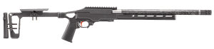Ruger 31230 10/22 Competition 22 LR 10+1 16.10" Clear Satin Finish Stainless Steel w/Tensioned Carbon Fiber Sleeve Threaded Barrel  Black Anodized Aluminum Receiver w/Picatinny Rail  Gray Birch Chassis w/10" Forend w/Compatible M-LOK  Arca-Swiss Left Hand