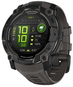 Garmin 0100302000 Instinct 3 AMOLED Black Charcoal Band