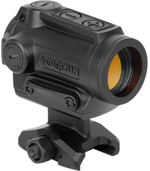 Holosun AROMRSGR Black 1x 2 MOA Green Dot/65 MOA Circle Reticle