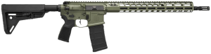 Sig Sauer RM400SDI16BMSGRN M400 SDI-X 5.56 NATO 30+1 16" Black Threaded Barrel  Moss Green Cerakote Picatinny Rail Aluminum Receiver  M-LOK Handguard  6 Position Magpul SL Black Synthetic Stock  Reduced Angle Grip  Ambidextrous
