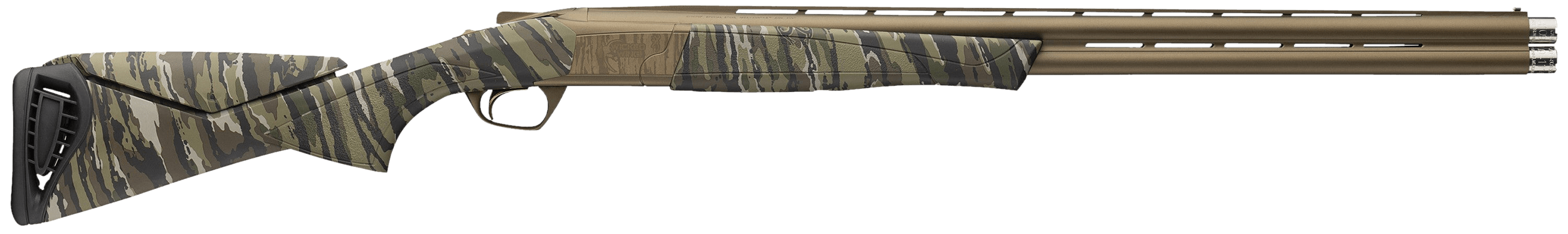 Browning 018732204 Cynergy Wicked Wing Full Size 12 Gauge Break Open 3.50" 2rd 28" Burnt Bronze Cerakote Over/Under Vent Rib Barrel Burnt Bronze Cerakote Steel Receiver Adj Realtree Original Composite Stock