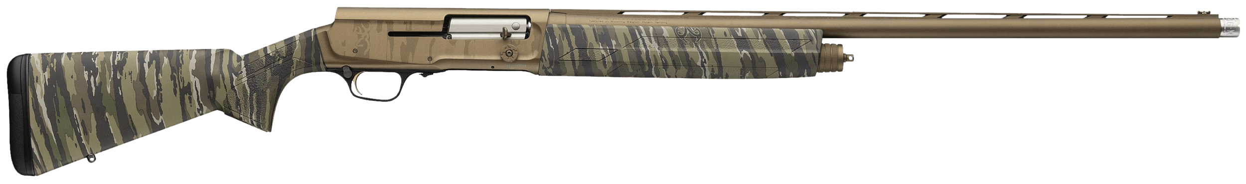 Browning 0119302004 A5 Wicked Wing 12 Gauge Semi-Auto 3.50" 4- 2.75" Shells 28" Burnt Bronze Cerakote Vent Rib Barrel Burnt Bronze Cerakote Humpback Aluminum Receiver Adjustable Realtree Original Composite Stock Invector-DS Extended