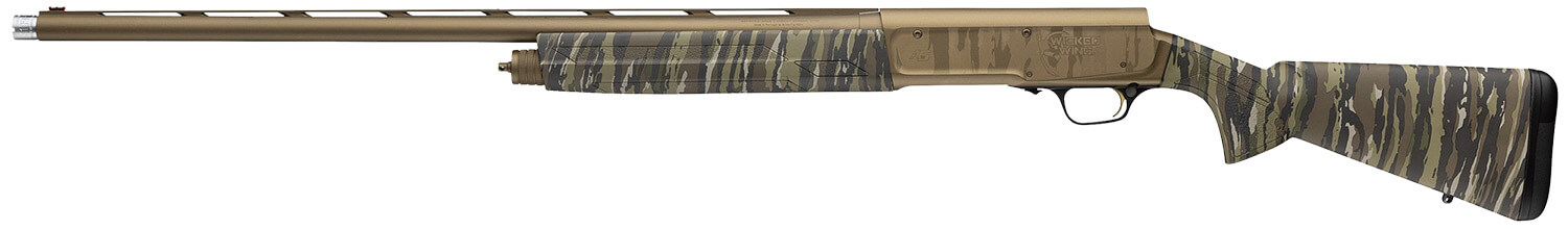 Browning 0119302004 A5 Wicked Wing 12 Gauge Semi-Auto 3.50" 4- 2.75" Shells 28" Burnt Bronze Cerakote Vent Rib Barrel Burnt Bronze Cerakote Humpback Aluminum Receiver Adjustable Realtree Original Composite Stock Invector-DS Extended - Image 2
