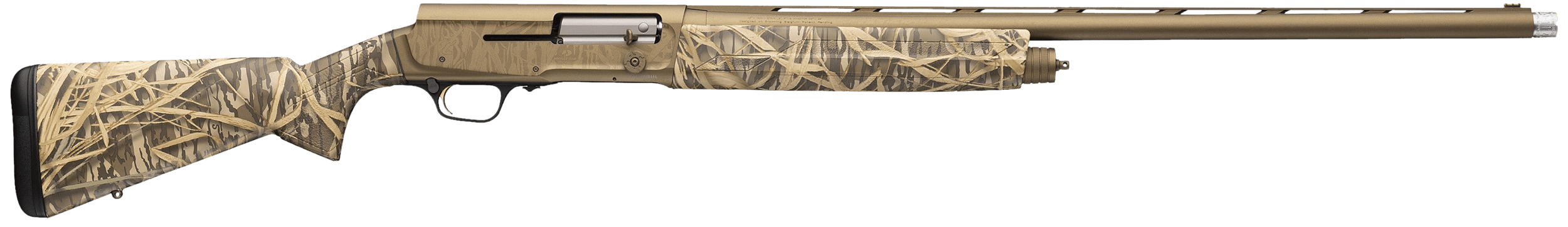 Browning 0119312005 A5 Wicked Wing 12 Gauge Semi-Auto 3.50" 4- 2.75" Shells 26" Burnt Bronze Cerakote Vent Rib Barrel Burnt Bronze Cerakote Humpback Aluminum Receiver Adjustable Mossy Oak Original Shadow Grass Composite Stock Invector-DS Extended