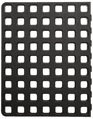 Magpul MAG1383-BLK DAKA Grid Organizer End Panel Black Polypropylene