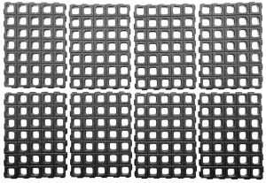 Magpul MAG1500-BLK DAKA Grid Organizer Black Polypropylene