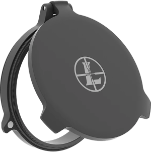Leupold 117610 Alumina Scope Cover Matte Black Aluminum 52mm Objective Screw On Mount Flip Open