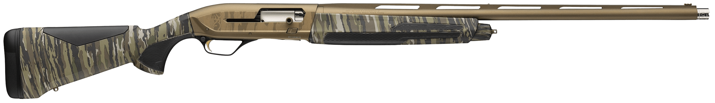 Browning 011786205 Maxus II Wicked Wing 12 Gauge Semi-Auto 3.50" 4- 2.75" Shells 26" Burnt Bronze Cerakote Vent Rib Barrel Burnt Bronze Cerakote Aluminum Receiver Adjustable Realtree Original Composite Stock Banded Invector-Plus Extended Chokes