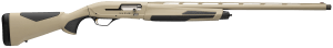 Browning 011792205 Maxus II 12 Gauge Semi-Auto 3.50" 4- 2.75" Shells 26" Vintage Tan Cerakote Vent Rib Barrel Vintage Tan Cerakote Aluminum Receiver Adj Shim Earth w/Black Overmolding Composite Stock Invector-Plus Extended Chokes
