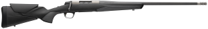 Browning 036079229 X-Bolt 2 Hunter Full Size 300 Win Mag 3+1 26″ Matte Blued Threaded Sporter Barrel  Matte Gray Cerakote Drilled & Tapped Steel Receiver  Adj Vari-Tech Matte Black Composite Stock  Radial Muzzle Brake