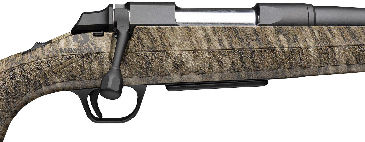 Browning 035841218 AB3 308 Win 4+1 22" Matte Blued Threaded Sporter Barrel Matte Blued Drilled & Tapped Steel Receiver Fixed w/Textured Grip Panels Mossy Oak Bottomland Composite Stock - Image 3