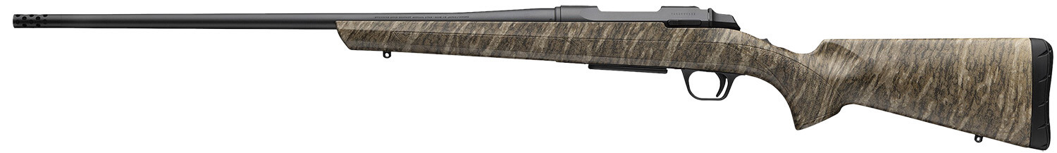 Browning 035841227 AB3 7mm Rem Mag 3+1 26" Tungsten Cerakote Threaded Sporter Barrel Tungsten Cerakote Drilled & Tapped Steel Receiver Fixed w/Textured Grip Panels OD Green Composite Stock - Image 2