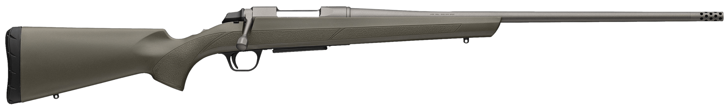 Browning 035842282 AB3 6.5 Creedmoor 4+1 22" Tungsten Cerakote Threaded Sporter Barrel Tungsten Cerakote Drilled & Tapped Steel Receiver Fixed w/Textured Grip Panels OD Green Composite Stock