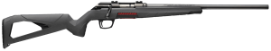 Winchester Repeating Arms 525200270 Xpert  Full Size 17 HMR 8+1 18" Matte Black Threaded Sporter Barrel  Drilled & Tapped Steel Receiver  Gray Synthetic Adj Cheek Piece & LOP Stock