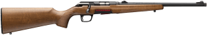 Winchester Repeating Arms 5252141003 Xpert Sporter SR Full Size 21 Sharp 10+1 16.50" Matte Black Threaded Sporter Barrel  Drilled & Tapped Matte Black Steel Receiver  Fixed Satin Walnut Stock